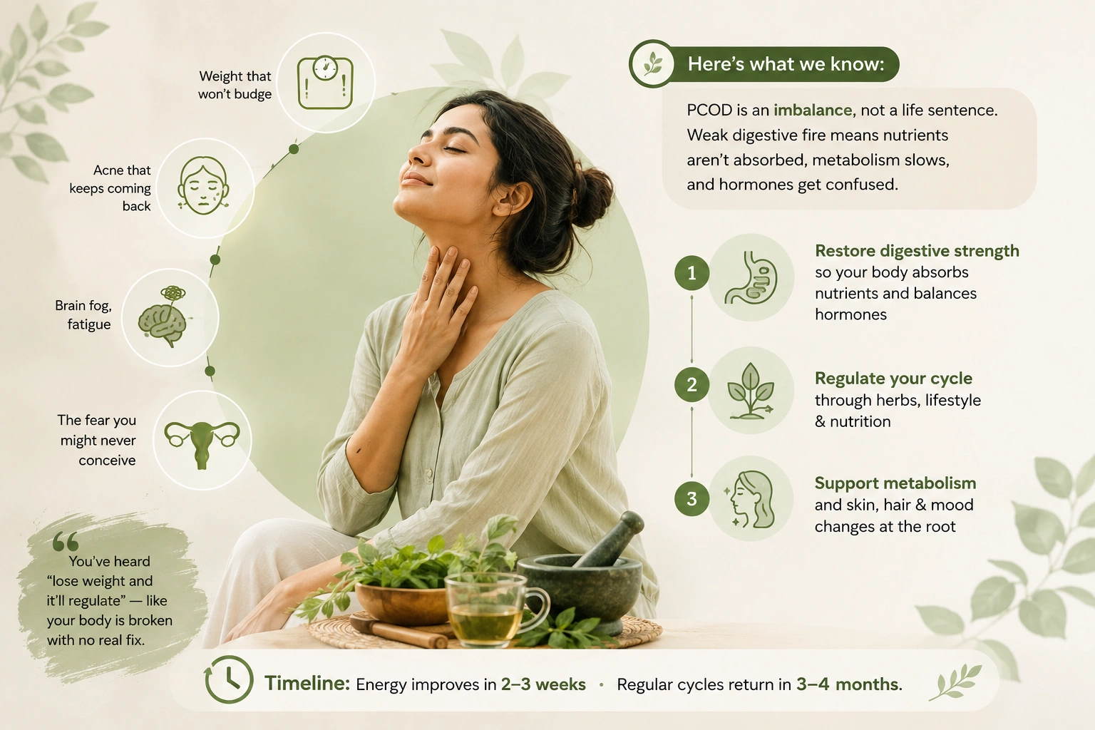 Ayurvedic PCOD and PCOS treatment at AyurSakhi