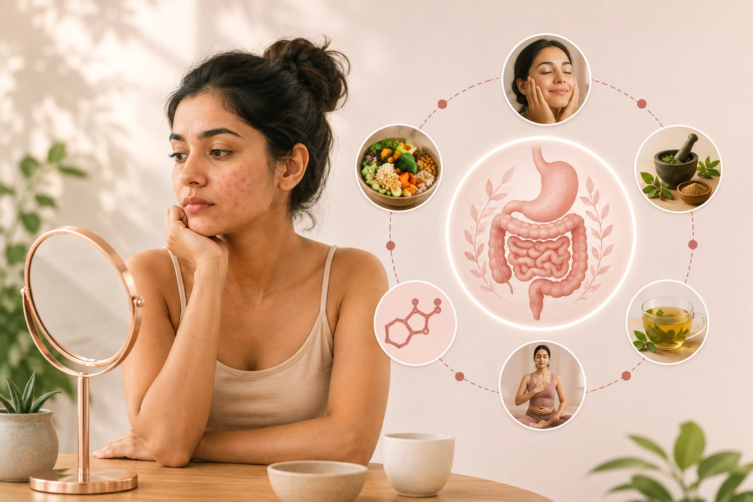 Ayurvedic acne and breakout treatment at AyurSakhi