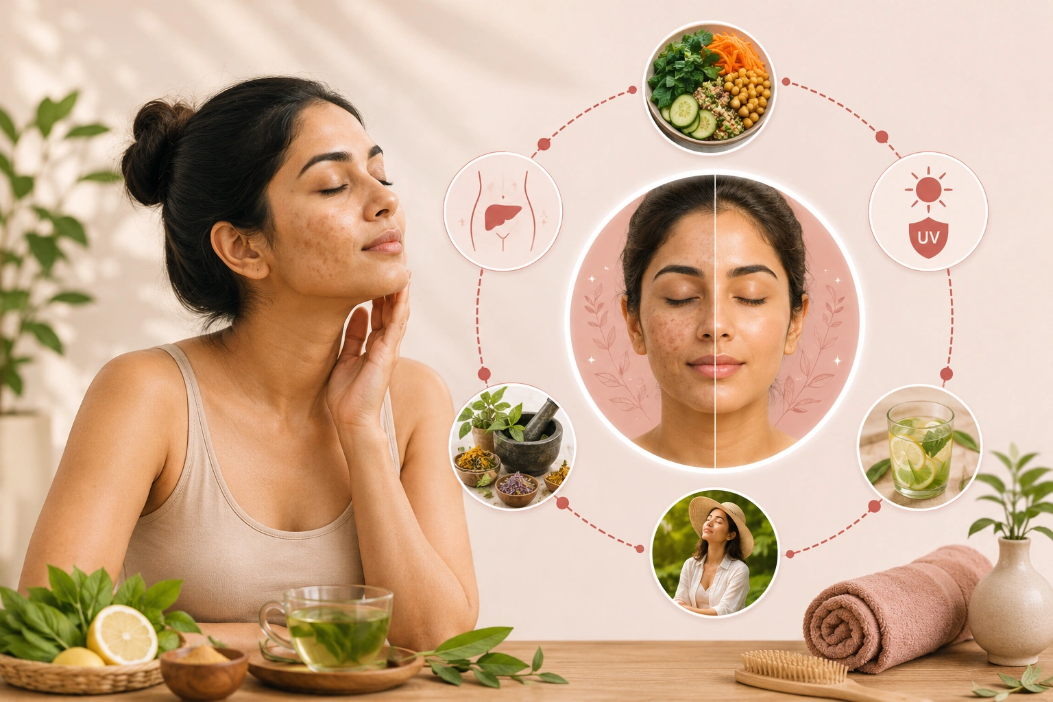 Ayurvedic pigmentation and dark patch treatment at AyurSakhi