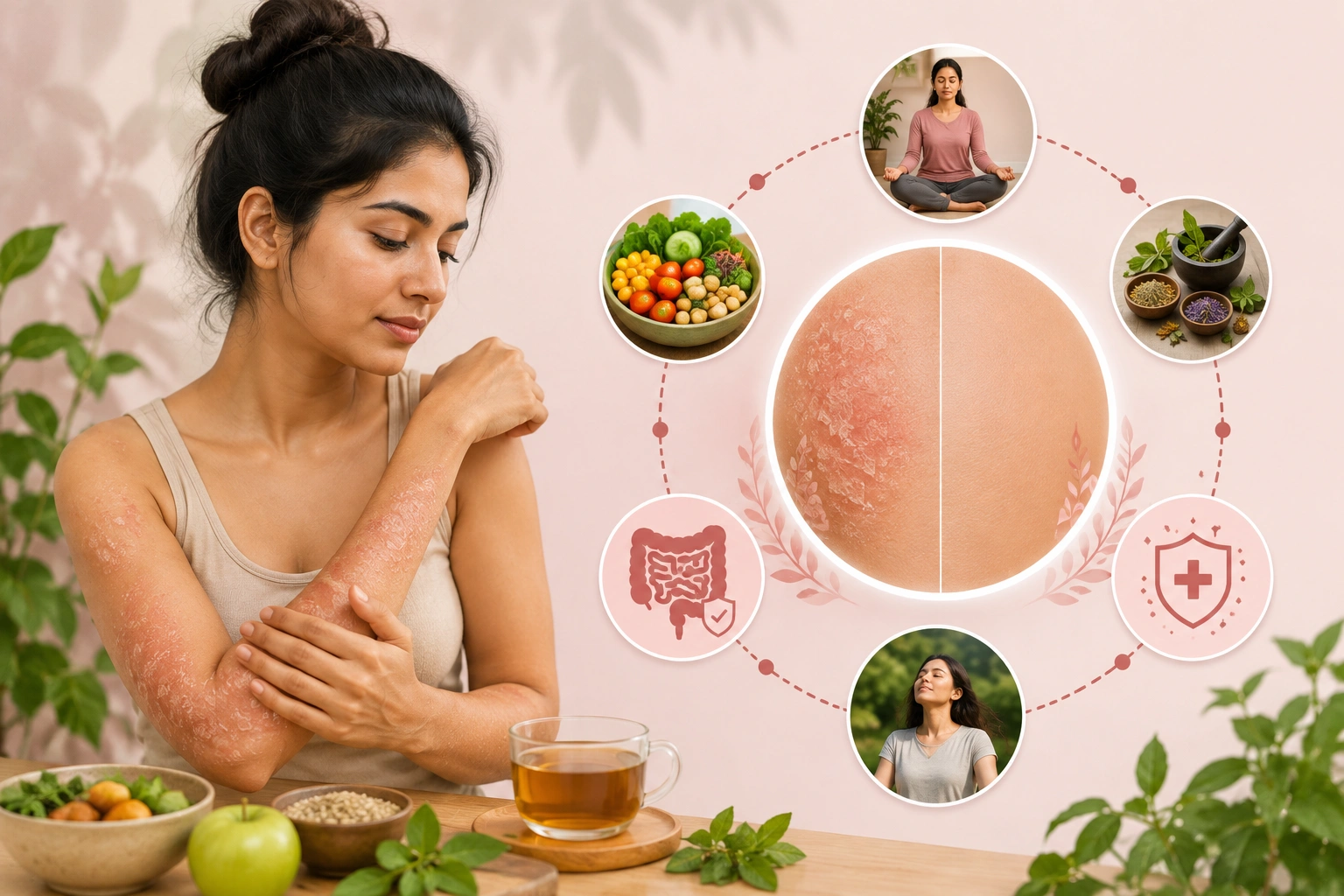 Ayurvedic psoriasis and eczema treatment at AyurSakhi