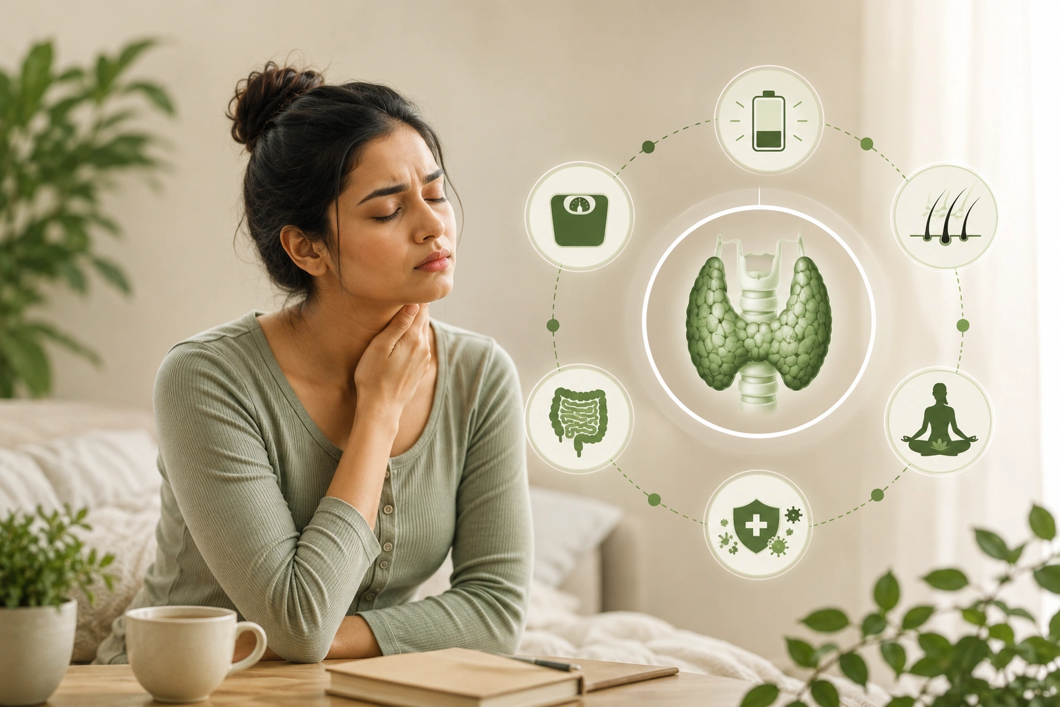 Ayurvedic thyroid imbalance treatment at AyurSakhi